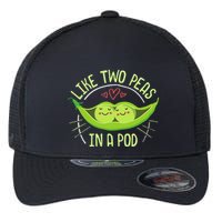 Cute Pea Pod Like Two Peas In A Pod Idiom Flexfit Unipanel Trucker Cap