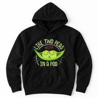 Cute Pea Pod Like Two Peas In A Pod Idiom Hoodie