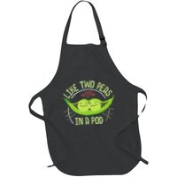 Cute Pea Pod Like Two Peas In A Pod Idiom Apron