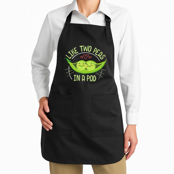 Cute Pea Pod Like Two Peas In A Pod Idiom Apron