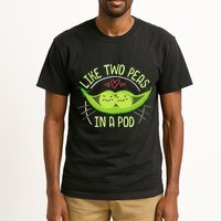 Cute Pea Pod Like Two Peas In A Pod Idiom Tall T-Shirt