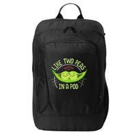 Cute Pea Pod Like Two Peas In A Pod Idiom City Backpack