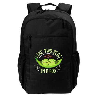 Cute Pea Pod Like Two Peas In A Pod Idiom Backpack