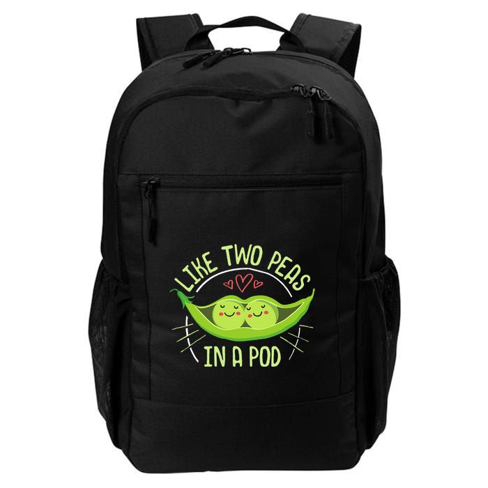 Cute Pea Pod Like Two Peas In A Pod Idiom Backpack