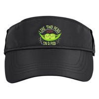 Cute Pea Pod Like Two Peas In A Pod Idiom Adult Drive Performance Visor