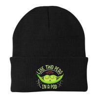 Cute Pea Pod Like Two Peas In A Pod Idiom Beanie