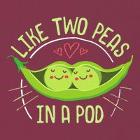 Cute Pea Pod Like Two Peas In A Pod Idiom 16oz Travel Tumbler