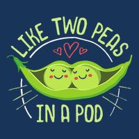 Cute Pea Pod Like Two Peas In A Pod Idiom Infant Baby Jersey Bodysuit