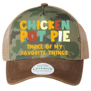 Chicken Pot Pie Three Of My Favorite Things Legacy Tie Dye Trucker Hat