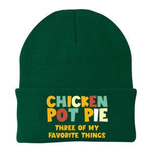 Chicken Pot Pie Three Of My Favorite Things Knit Cap Winter Beanie