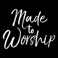 Christian Praise Quote Worship Leader Gift Made To Worship Gift Doggie Tank