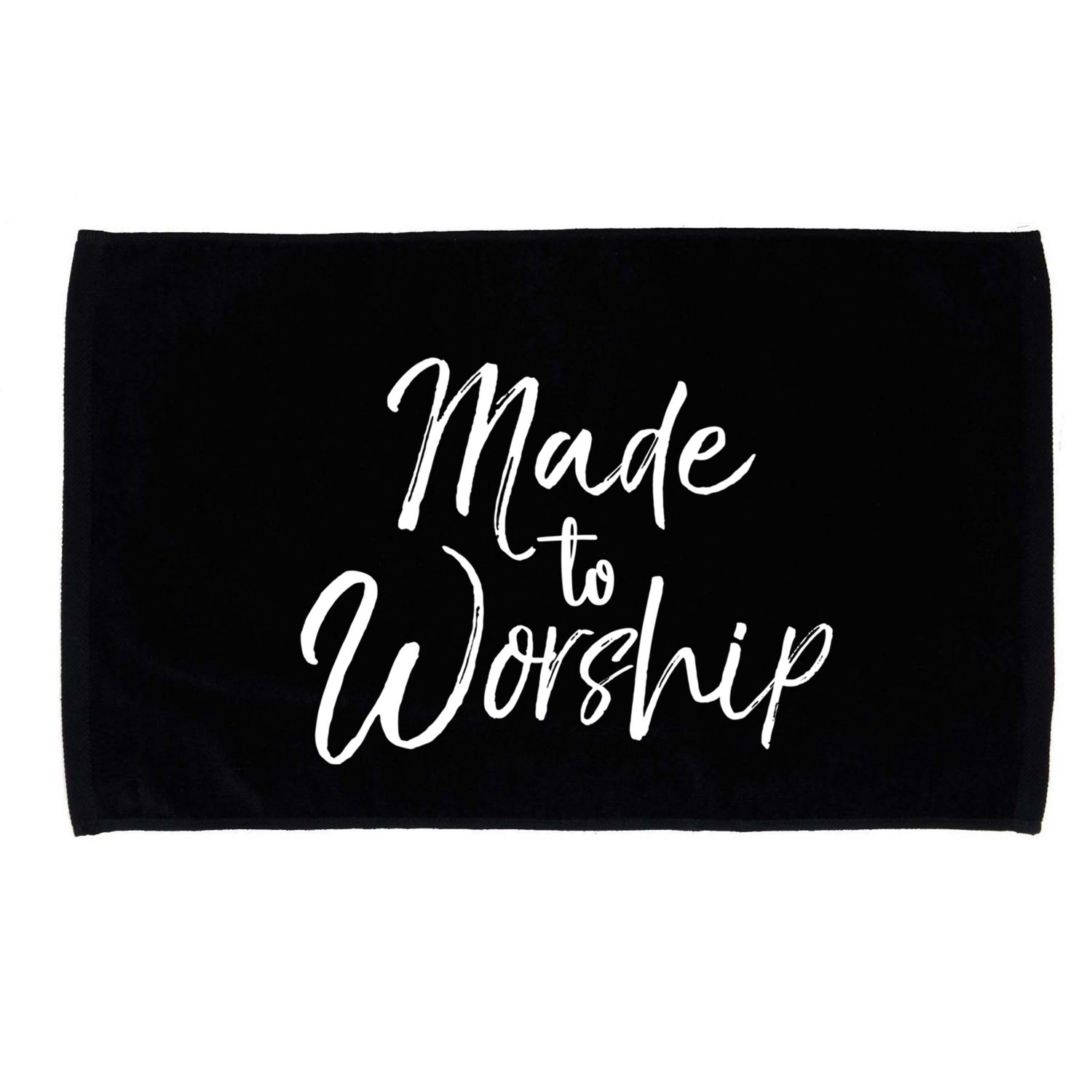 Christian Praise Quote Worship Leader Gift Made To Worship Gift Microfiber Hand Towel