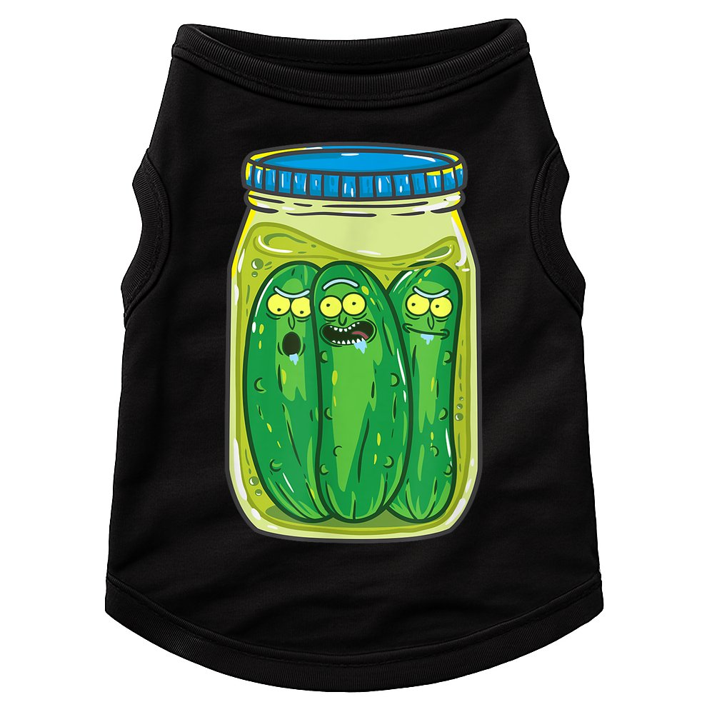 Cool Pickle Rick Jar Rick & Morty Funny Gift Doggie Tank