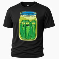 Cool Pickle Rick Jar Rick & Morty Funny Gift Cooling Performance Crew T-Shirt