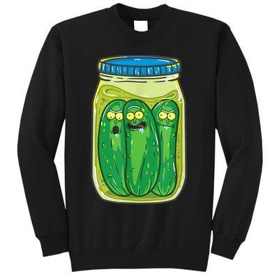 Cool Pickle Rick Jar Rick & Morty Funny Gift Sweatshirt