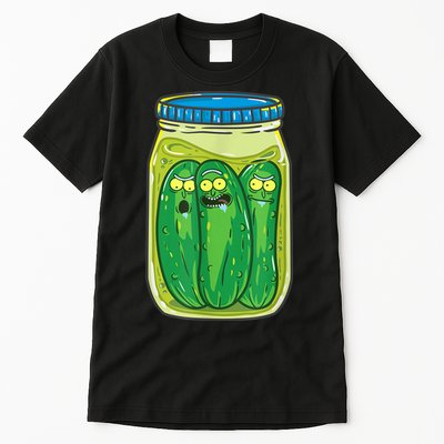 Cool Pickle Rick Jar Rick & Morty Funny Gift Tall T-Shirt