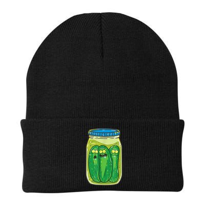Cool Pickle Rick Jar Rick & Morty Funny Gift Beanie