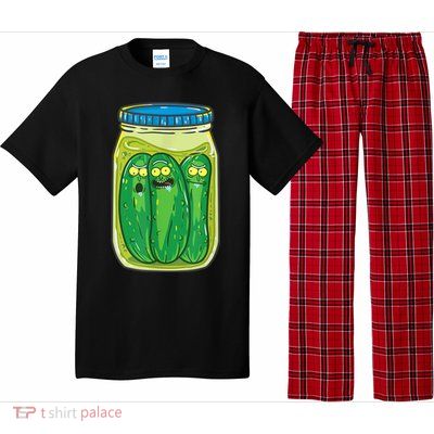 Cool Pickle Rick Jar Rick & Morty Funny Gift Pajama Set