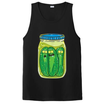 Cool Pickle Rick Jar Rick & Morty Funny Gift PosiCharge Competitor Tank