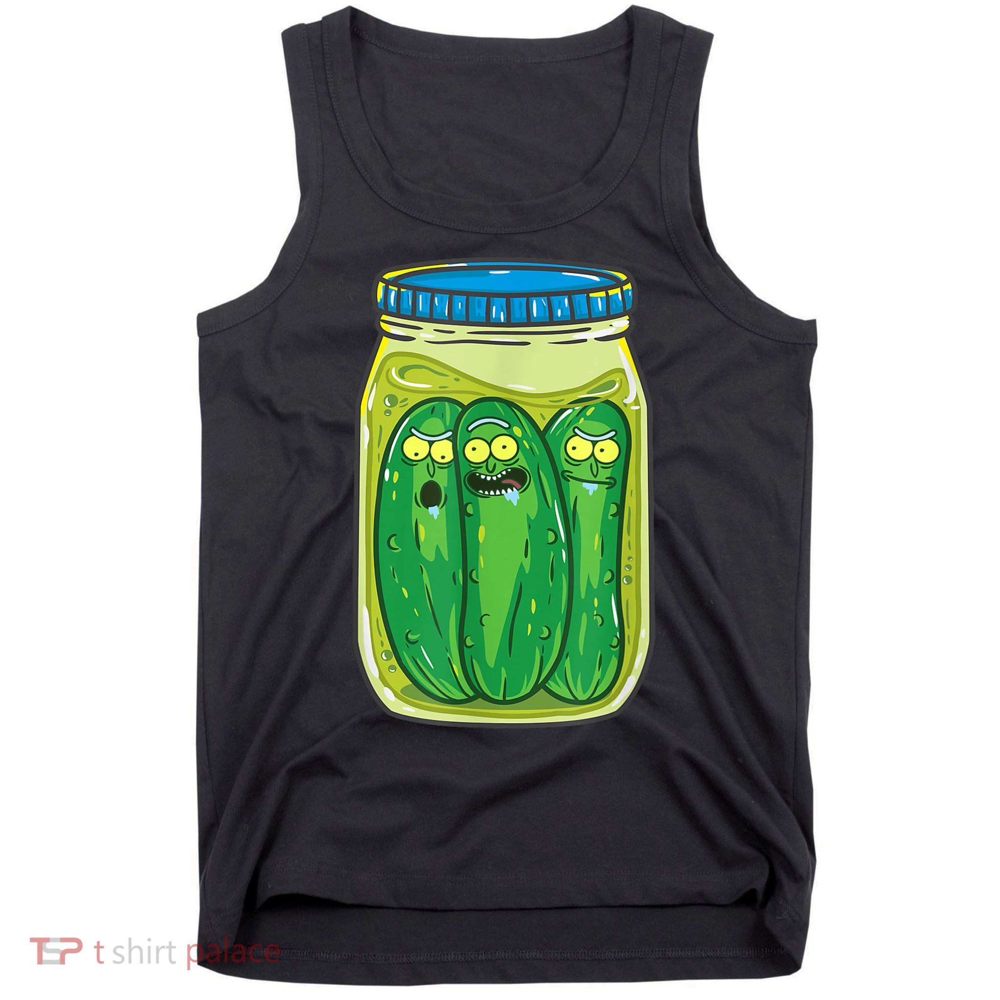 Cool Pickle Rick Jar Rick & Morty Funny Gift Tank Top