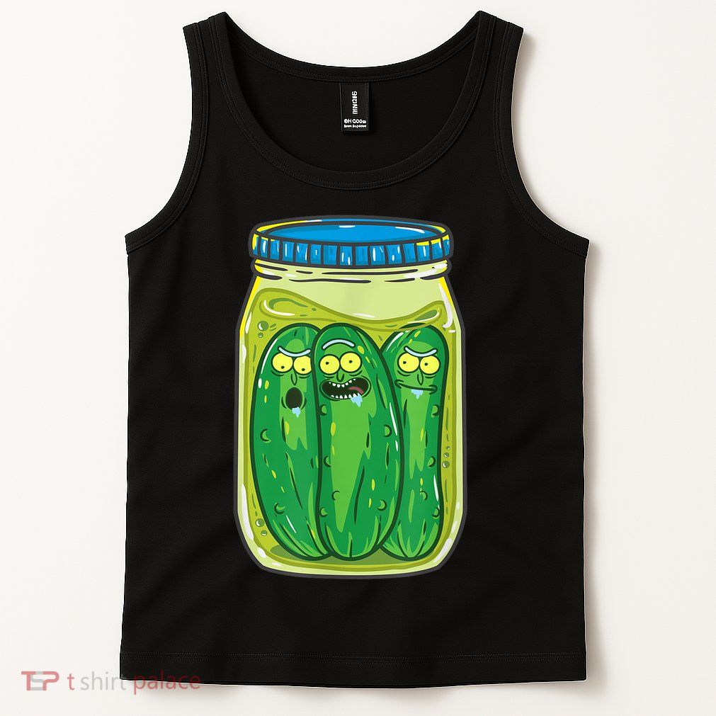 Cool Pickle Rick Jar Rick & Morty Funny Gift Tank Top
