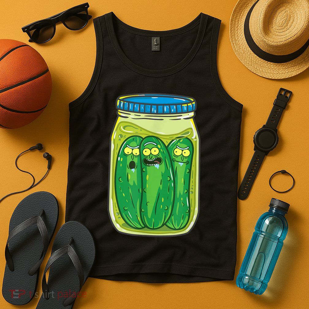 Cool Pickle Rick Jar Rick & Morty Funny Gift Tank Top