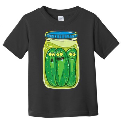 Cool Pickle Rick Jar Rick & Morty Funny Gift Toddler T-Shirt