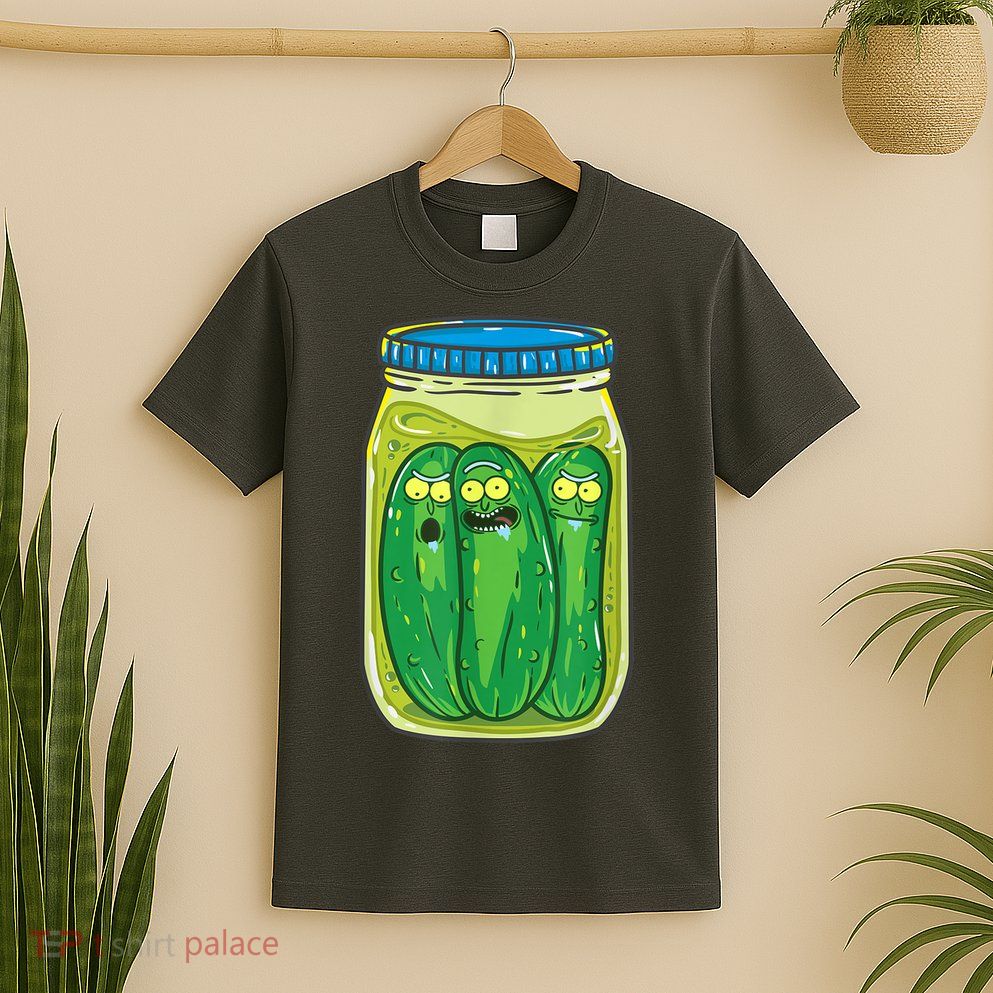 Cool Pickle Rick Jar Rick & Morty Funny Gift T-Shirt