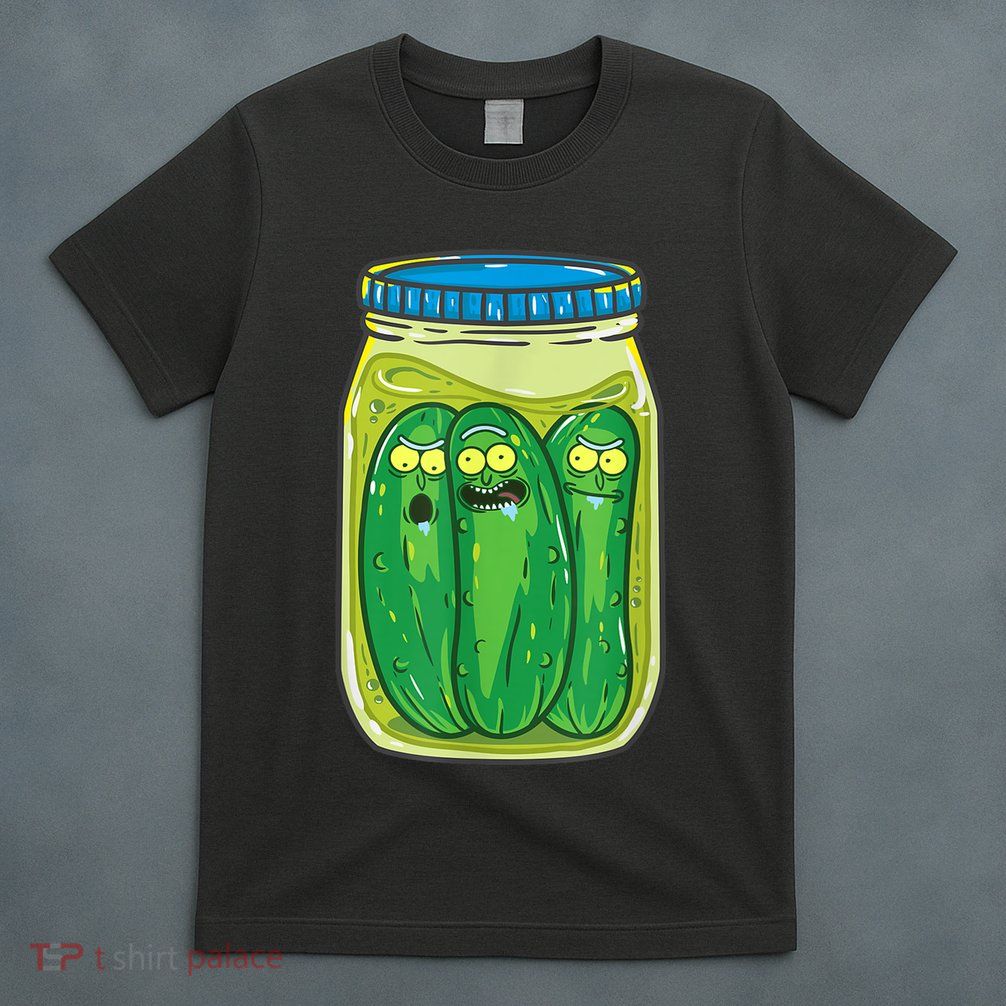 Cool Pickle Rick Jar Rick & Morty Funny Gift T-Shirt