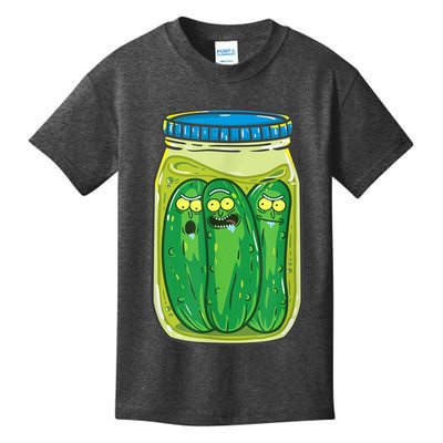 Cool Pickle Rick Jar Rick & Morty Funny Gift Kids T-Shirt