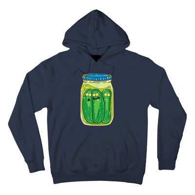 Cool Pickle Rick Jar Rick & Morty Funny Gift Hoodie