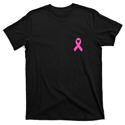 Cute Pink Ribbon Breast Cancer Awareness T-Shirt