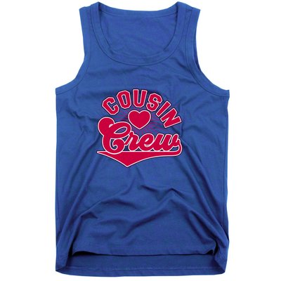 Cute Pink Retro Sports Style Cousin Crew Meaningful Gift Tank Top