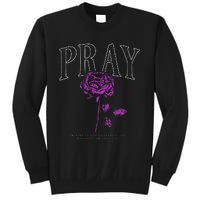 Christian Prayer Rose Streetwear For N Floral Faith Sweatshirt