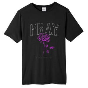 Christian Prayer Rose Streetwear For N Floral Faith Tall Fusion ChromaSoft Performance T-Shirt