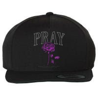 Christian Prayer Rose Streetwear For N Floral Faith Wool Snapback Cap