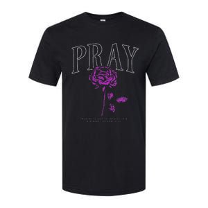 Christian Prayer Rose Streetwear For N Floral Faith Softstyle CVC T-Shirt