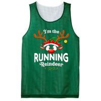 Christmas Pjs Running Xmas Reindeer Matching Mesh Reversible Basketball Jersey Tank