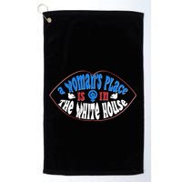 Cute Patriotic Rwb A Womans Place Is In The White House Golf Towel