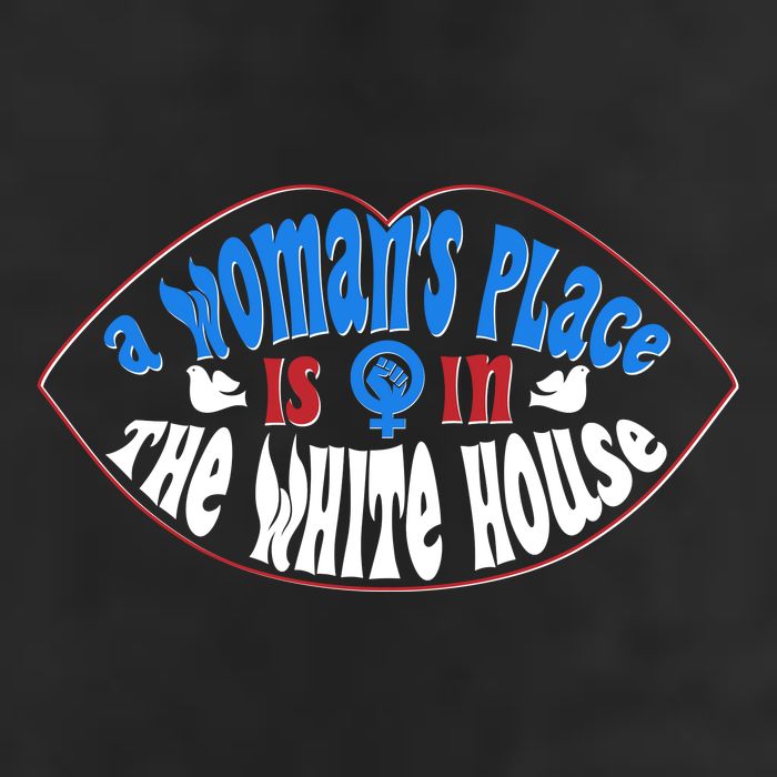 Cute Patriotic Rwb A Womans Place Is In The White House Golf Towel