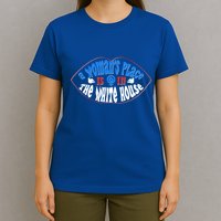 Cute Patriotic Rwb A Womans Place Is In The White House T-Shirt