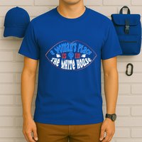 Cute Patriotic Rwb A Womans Place Is In The White House T-Shirt