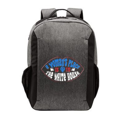 Cute Patriotic Rwb A Womans Place Is In The White House Vector Backpack