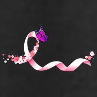 Cute Pink Ribbon Butterfly Breast Cancer Awareness Hat