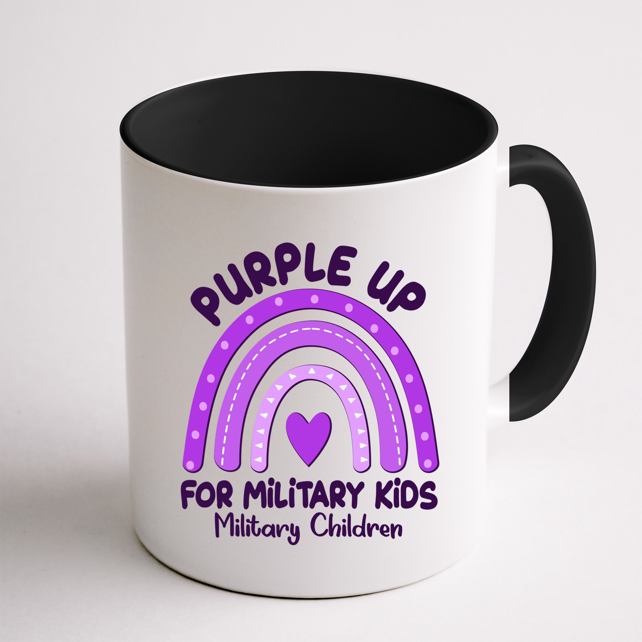 Cute Purple Rainbow Wear Purple Mug