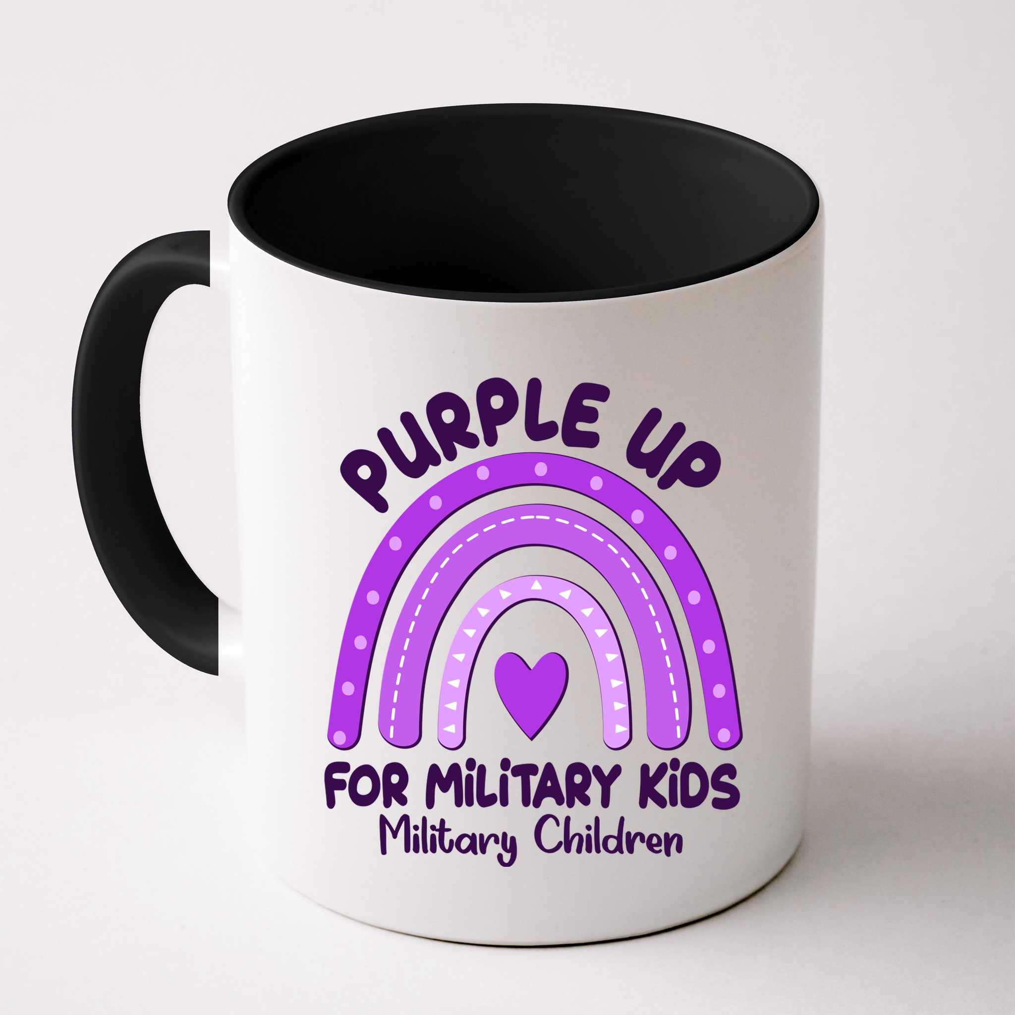 Cute Purple Rainbow Wear Purple Mug