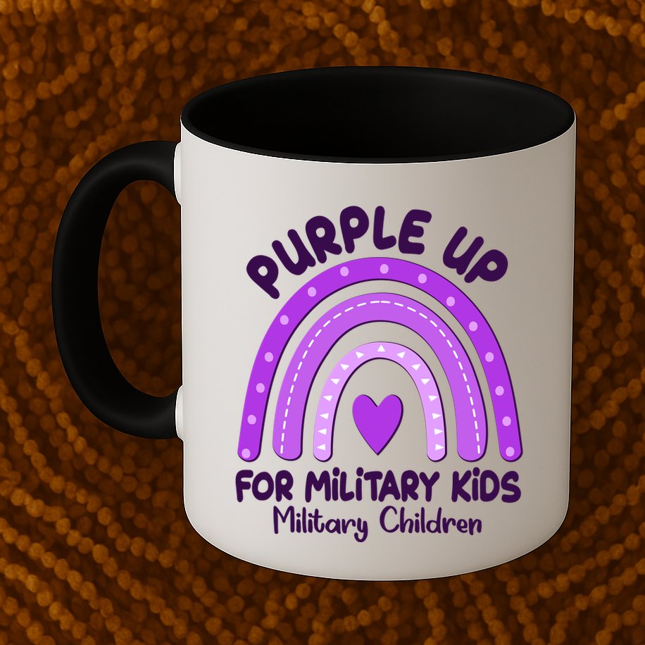 Cute Purple Rainbow Wear Purple Mug