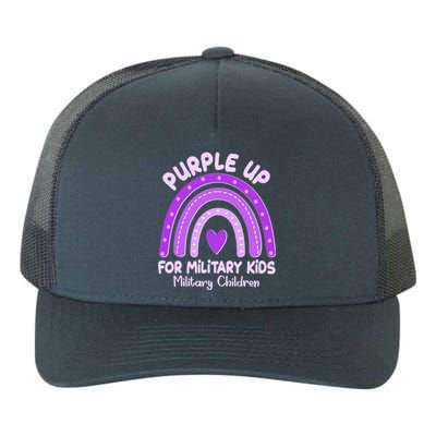 Cute Purple Rainbow Wear Purple Yupoong Adult 5-Panel Trucker Hat