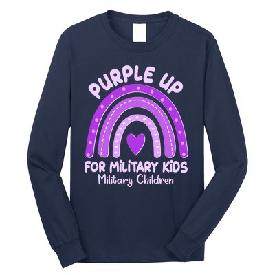 Cute Purple Rainbow Wear Purple Long Sleeve Shirt