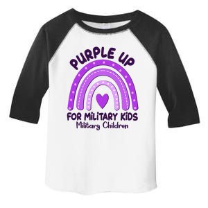 Cute Purple Rainbow Wear Purple Toddler Fine Jersey T-Shirt